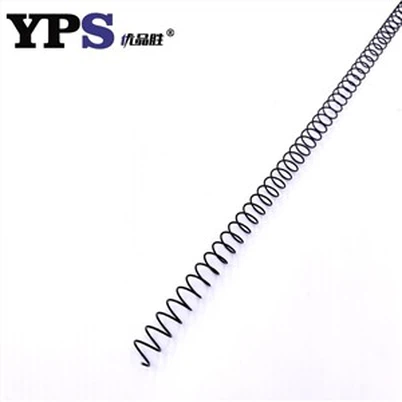 Bobina di rilegatura a spirale in metallo nero da 8 mm